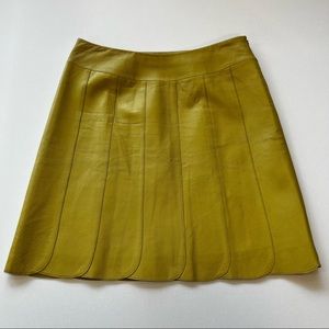 NEWPORT NEWS LEATHER SKIRT